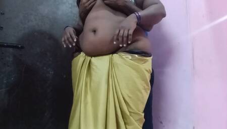 tamil wife saree standing type sex