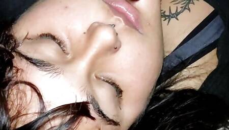 My best friend's deep throat in a homemade porn video in spanish