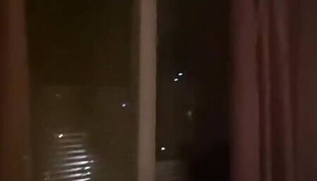 My night voyeur naked poses window