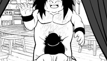 Kamesutra Dbz Erogame 81 Sucking a Fat Man's Cock