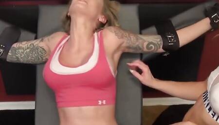 Dominated Tickling Session on Amateur Girl From the Usa