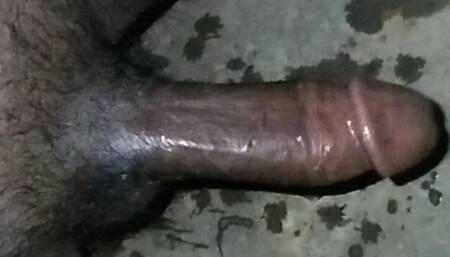 I sacking my dick in bathroom thinking about my girlfriend.