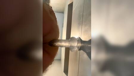 DaddyBearAZ working his tight hairy hole