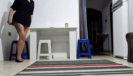 Husband Got Into Debt and Had to Run Away, Leaving His Wife to Talk to the Loan Shark.