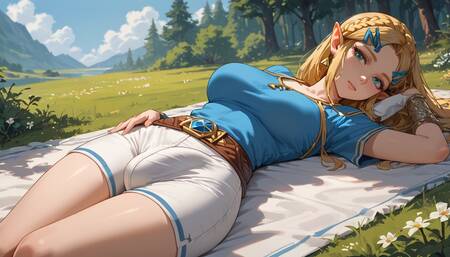 Futanari Princess Zelda