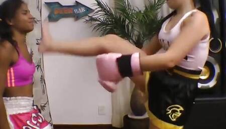 Female Fighting Girls -boxing and Mixed Fight