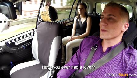 Czech Taxi E16: Cheating brunette