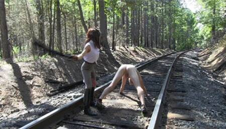 Trespasser Gets Whipped (WMV HD)