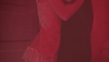 After the Show, the Stripper Fucked the Client in the Bathroom of the Club