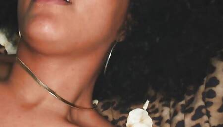 Brazilian pornographic star Selva Lapiedra offers her unshaved fuckbox to Jesus Reyes' thick man rod in a super-hot