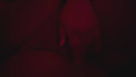 submissive Hazey rubs her clit until she cums