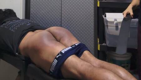 A Fun Birthday Spanking