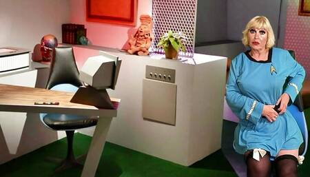 Nurse Chapel Star Trek's Sucking & Fucking Granny Gets a Creampie