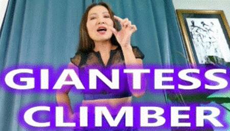 Giantess Climber - Mz Kim Giantess Femdom POV Shrinking Humiliation Asian Goddess Worship Giantess Foot Slave Training