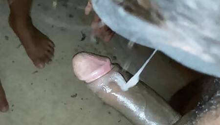 Hotwife Deep Throat Blowjob on Knees and Deep Fuck Mouth Hairpulling