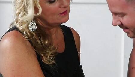 Dallas says she likes big cocks in her ass. She gets one.