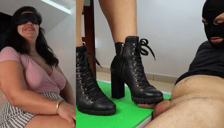 Blind Guessing: What Am I Stepping On?