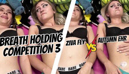 Ziva Fey - Breath Holding Competition 3 With Autumn Ehr