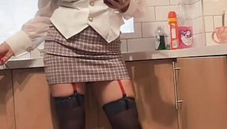 Nicole DuPapillon UK's Longest Labia  - A Secretary's Nasty Needs