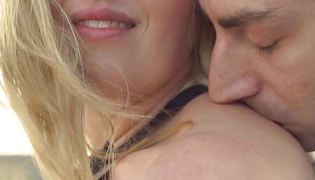 Sex On The Rooftop! Charlie Gets Dicked By Dominic River!