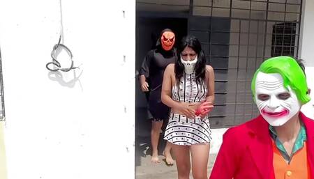 Look what we did on Halloween, a lot of knowledge and orgasms in a delicious foursome.