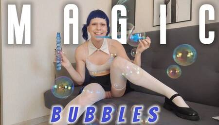 Magic bubbles made me cum