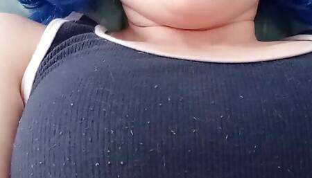 At his friend's house I found his stepsister's dildo