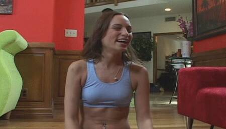 Young And Crazy Amber Sucks And Fucks Stud Gets In Her Mouth! (1st half wmv)