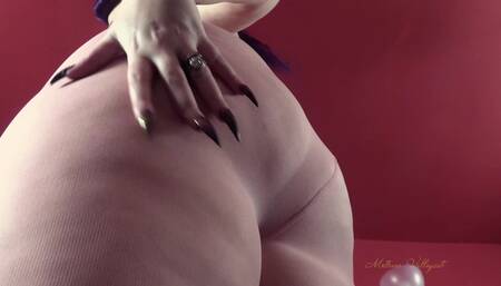 Pink Pantyhose Ass Worship