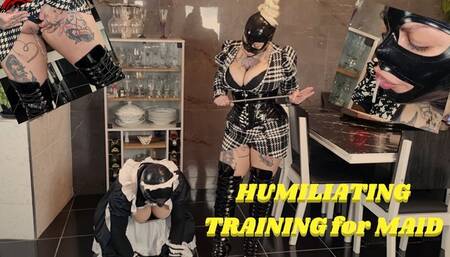 HUMILIATING TRAINING for MAID