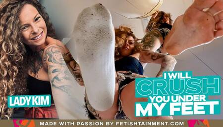 I will criush you under my feet now ( Stomping Session with Lady Xena ) - FULL HD MP4