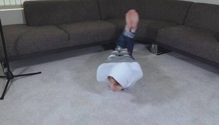 Aya Scarlett - Part 1 - Aya Hogtaped - Waiting to be Hogtaped