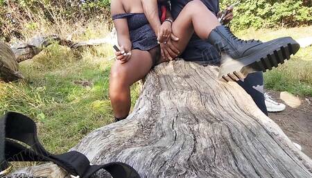 I Seduced a Guy in a PUBLIC PARK - He Made Me SQUIRT and Fucked Me