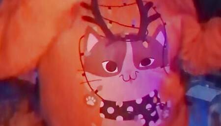 In the dark, we come out and play. Fully naked.