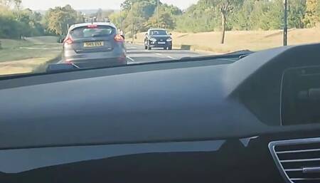 My UBER Ride With No PANTIES - Made the DRIVER Touch Me and Make Me CUM