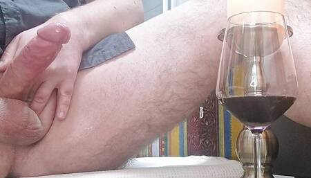 Dinner Fun with Cum