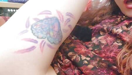 Fingering my tight ass