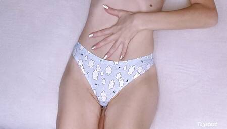 Skinny Stepsister Enjoying Moment