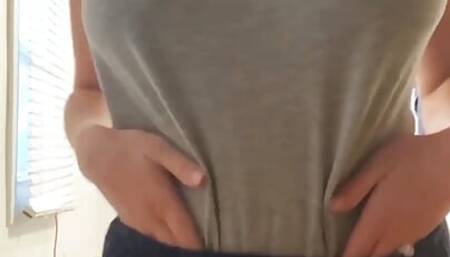 Homemade Amateur Pregnant Strip Tease