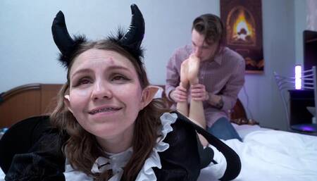 MY BALLS, EP 1: Bramble - Demon With Devilishly Sensitive Feet!