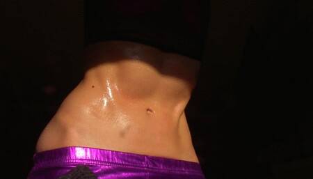 Oily, Sunny Belly Button JOI (mkv)