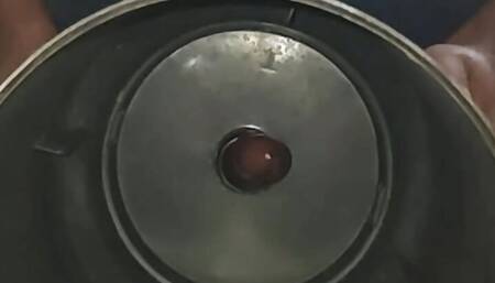 Desi Solo Straight Guy Secretly Fucking A Stool When Nobody's In Home