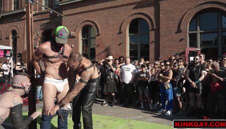 Kinky crowd thirst for extreme acts of BDSM!
