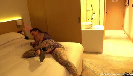 I bought some new sexy lingerie, he loved it???? Filmed from multiple angles and some slomo shots???????????? #Fuckmehardbaby