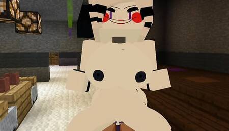 Minecraft Jenny Mod Fapcraft: Fazclaire's Night FNAF I summon Marie and wish for 69 and reverse cowgirl