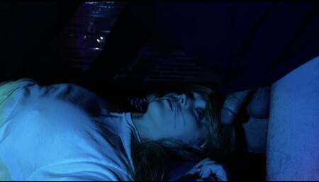 PLAYING UNDER THE COVERS WITH STEPDADDY'S COCK