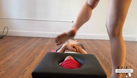 Smotherbox farting punishment | Stuck and gased