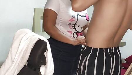 Unfaithful Wife Escapes for a While to Test Her Stepnephew's Cock