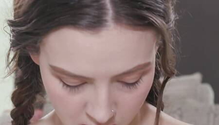 The Innocent Looking Giant Nasty Whore Featuring Serena Hill with Damion Dayski