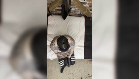 Master's Fuckpig: Intense Facefucking in Latex Mask